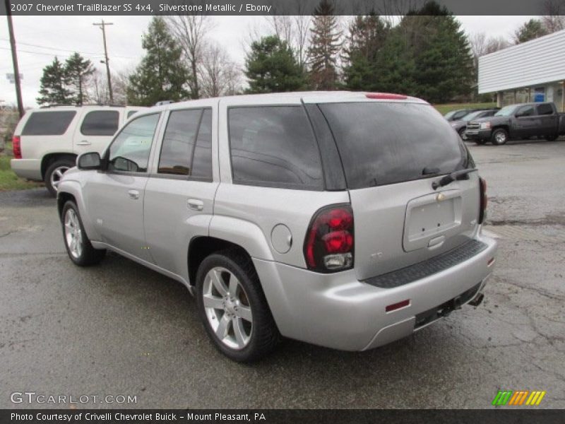 Silverstone Metallic / Ebony 2007 Chevrolet TrailBlazer SS 4x4