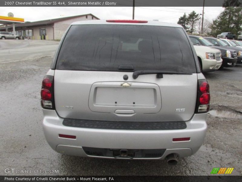Silverstone Metallic / Ebony 2007 Chevrolet TrailBlazer SS 4x4