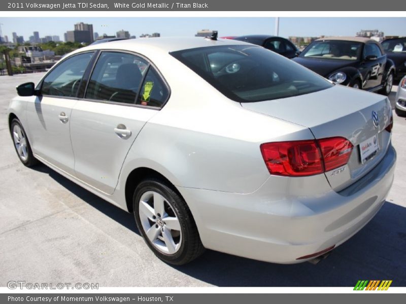 White Gold Metallic / Titan Black 2011 Volkswagen Jetta TDI Sedan
