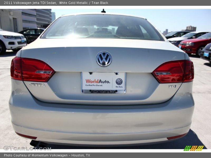 White Gold Metallic / Titan Black 2011 Volkswagen Jetta TDI Sedan