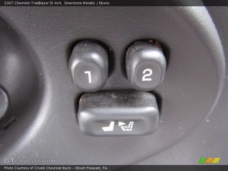 Silverstone Metallic / Ebony 2007 Chevrolet TrailBlazer SS 4x4