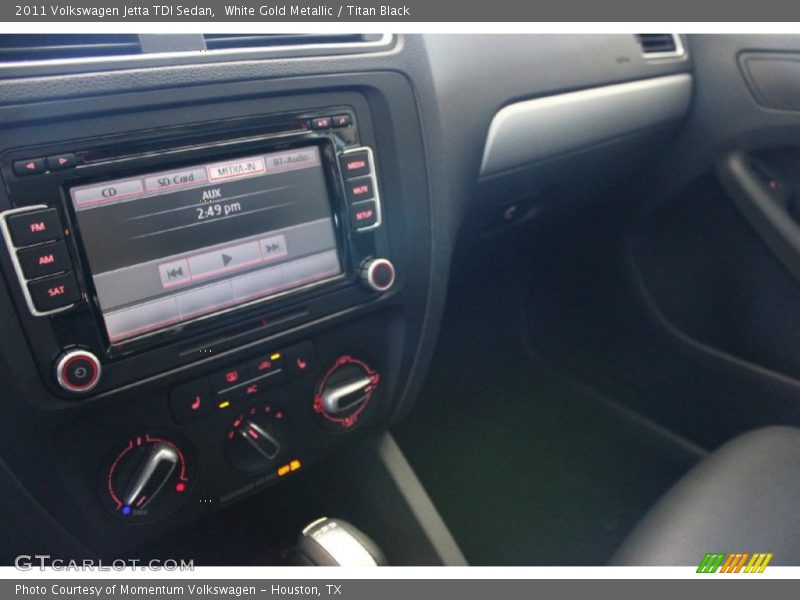 White Gold Metallic / Titan Black 2011 Volkswagen Jetta TDI Sedan