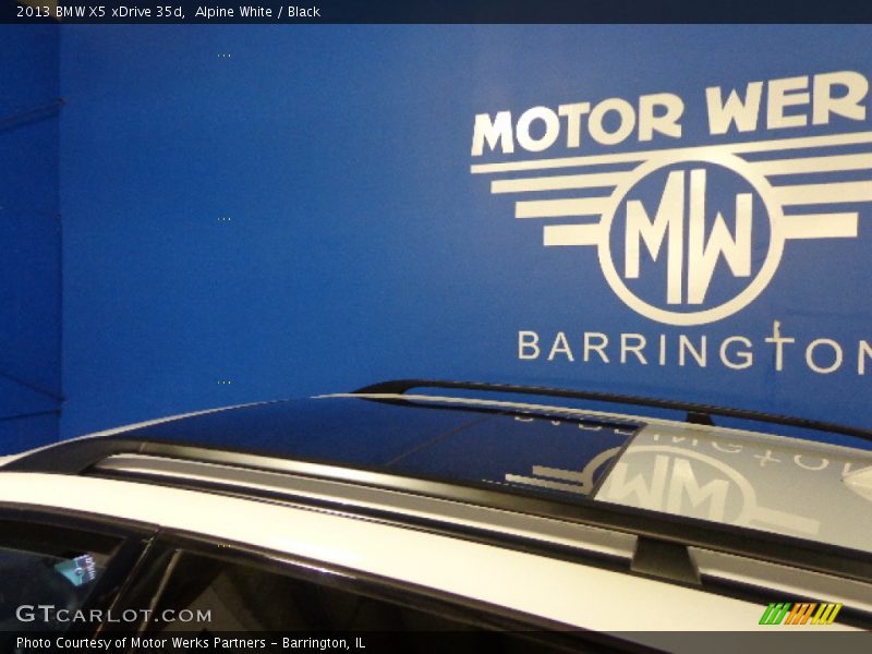 Alpine White / Black 2013 BMW X5 xDrive 35d