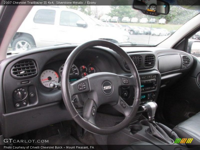 Silverstone Metallic / Ebony 2007 Chevrolet TrailBlazer SS 4x4