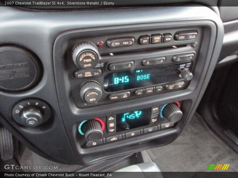 Silverstone Metallic / Ebony 2007 Chevrolet TrailBlazer SS 4x4