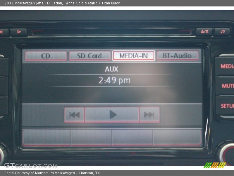 White Gold Metallic / Titan Black 2011 Volkswagen Jetta TDI Sedan
