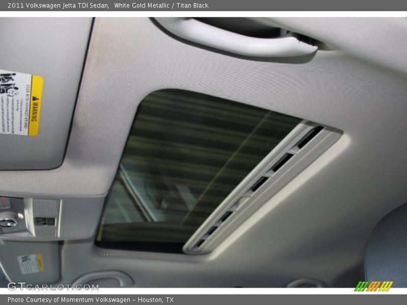 White Gold Metallic / Titan Black 2011 Volkswagen Jetta TDI Sedan