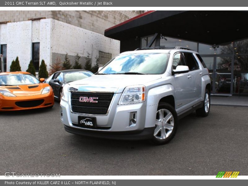 Quicksilver Metallic / Jet Black 2011 GMC Terrain SLT AWD