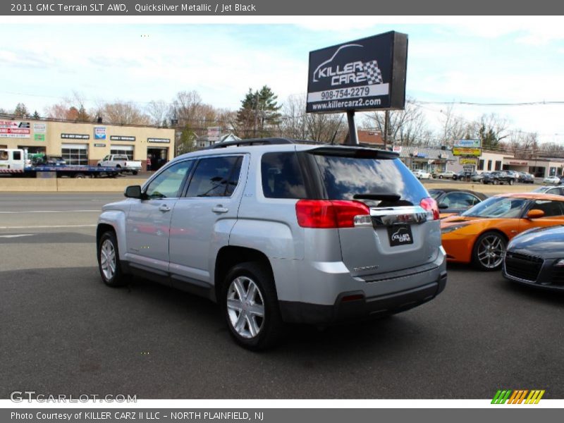 Quicksilver Metallic / Jet Black 2011 GMC Terrain SLT AWD