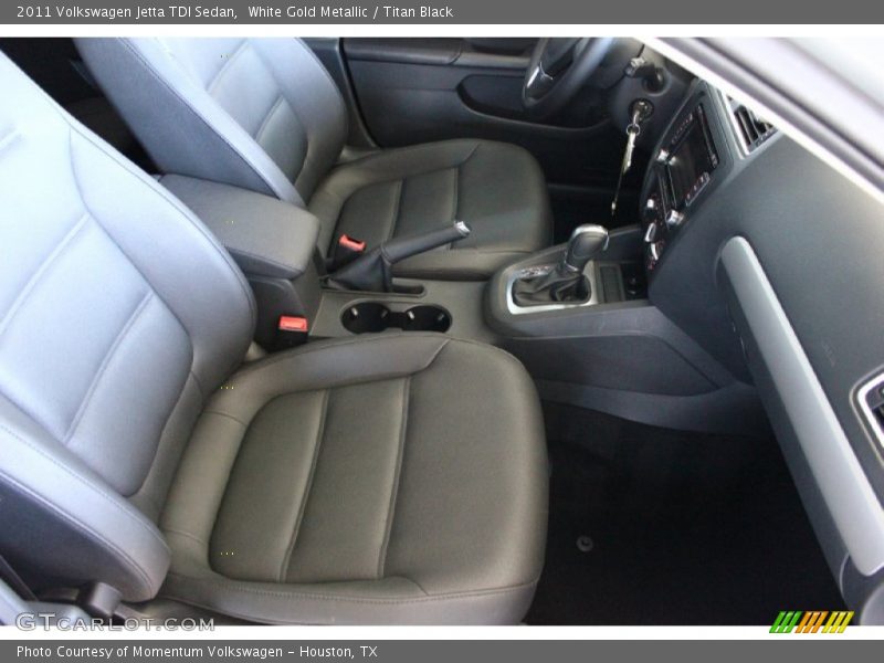 White Gold Metallic / Titan Black 2011 Volkswagen Jetta TDI Sedan