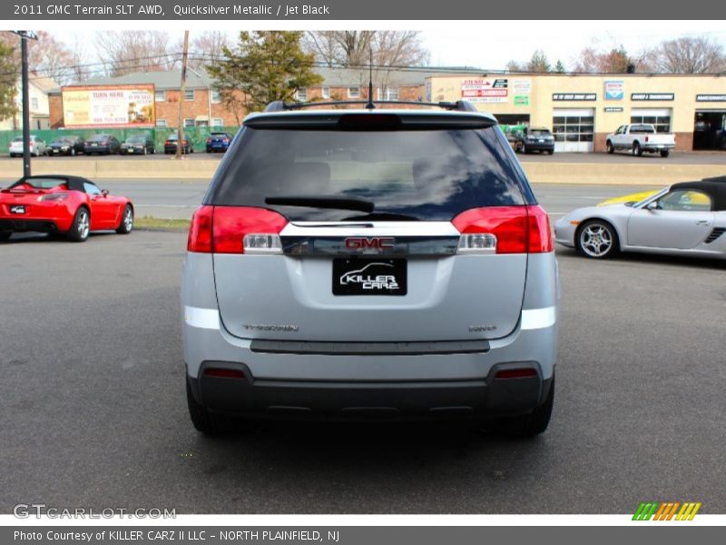 Quicksilver Metallic / Jet Black 2011 GMC Terrain SLT AWD