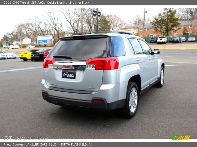 Quicksilver Metallic / Jet Black 2011 GMC Terrain SLT AWD