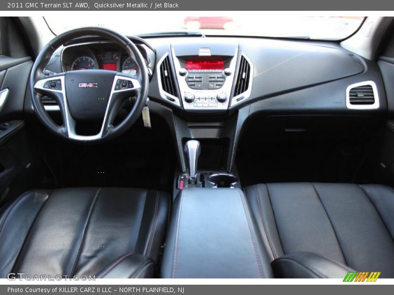 Quicksilver Metallic / Jet Black 2011 GMC Terrain SLT AWD