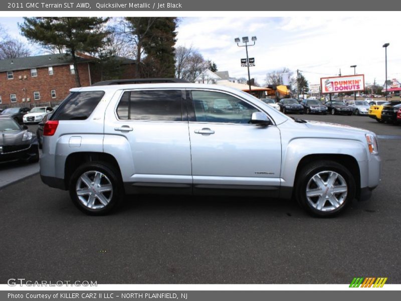 Quicksilver Metallic / Jet Black 2011 GMC Terrain SLT AWD