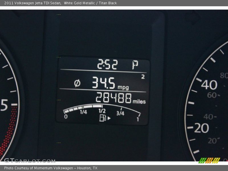 White Gold Metallic / Titan Black 2011 Volkswagen Jetta TDI Sedan