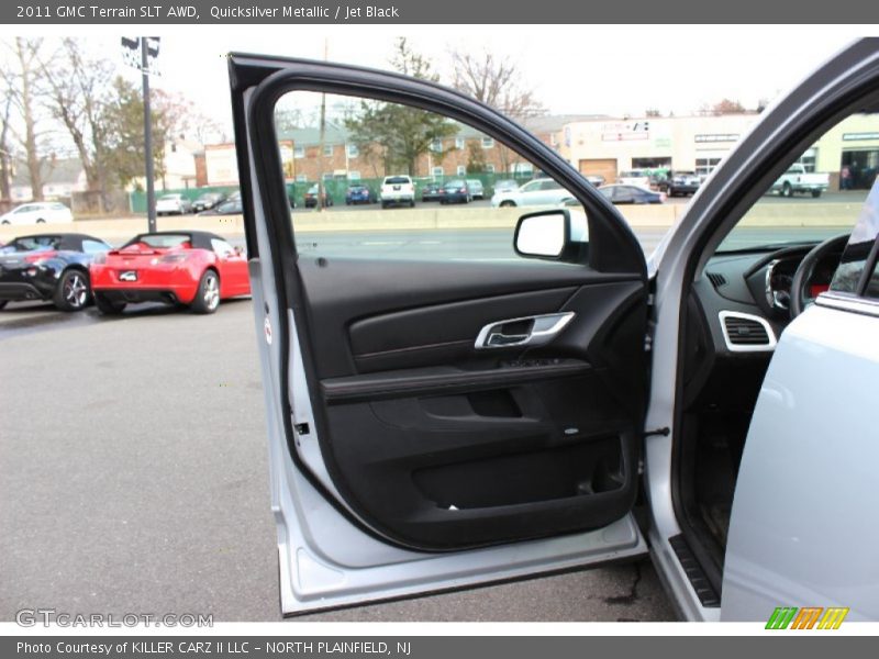 Quicksilver Metallic / Jet Black 2011 GMC Terrain SLT AWD