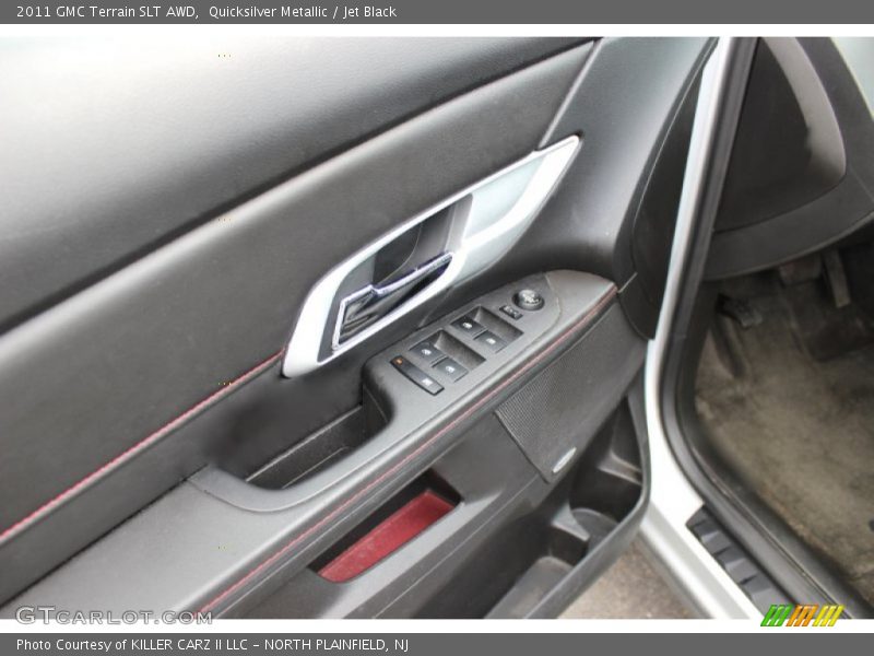 Quicksilver Metallic / Jet Black 2011 GMC Terrain SLT AWD