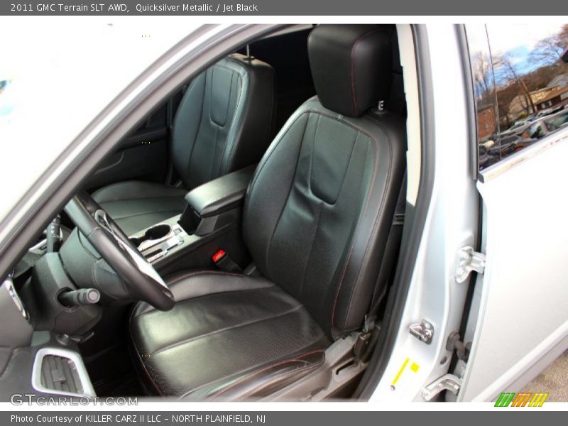 Quicksilver Metallic / Jet Black 2011 GMC Terrain SLT AWD