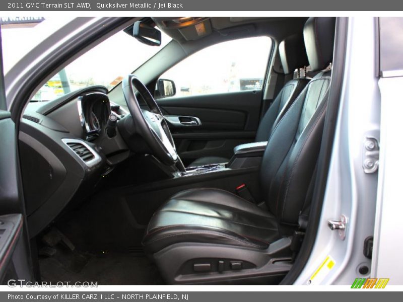 Quicksilver Metallic / Jet Black 2011 GMC Terrain SLT AWD