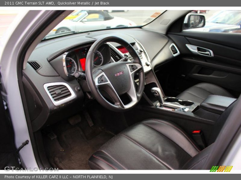 Quicksilver Metallic / Jet Black 2011 GMC Terrain SLT AWD