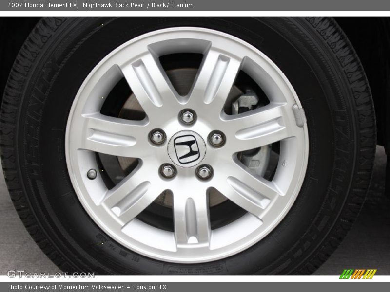 Nighthawk Black Pearl / Black/Titanium 2007 Honda Element EX