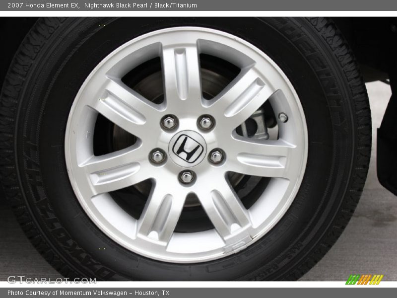 Nighthawk Black Pearl / Black/Titanium 2007 Honda Element EX