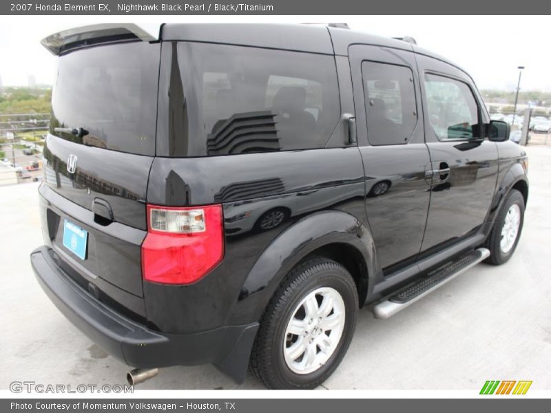 Nighthawk Black Pearl / Black/Titanium 2007 Honda Element EX