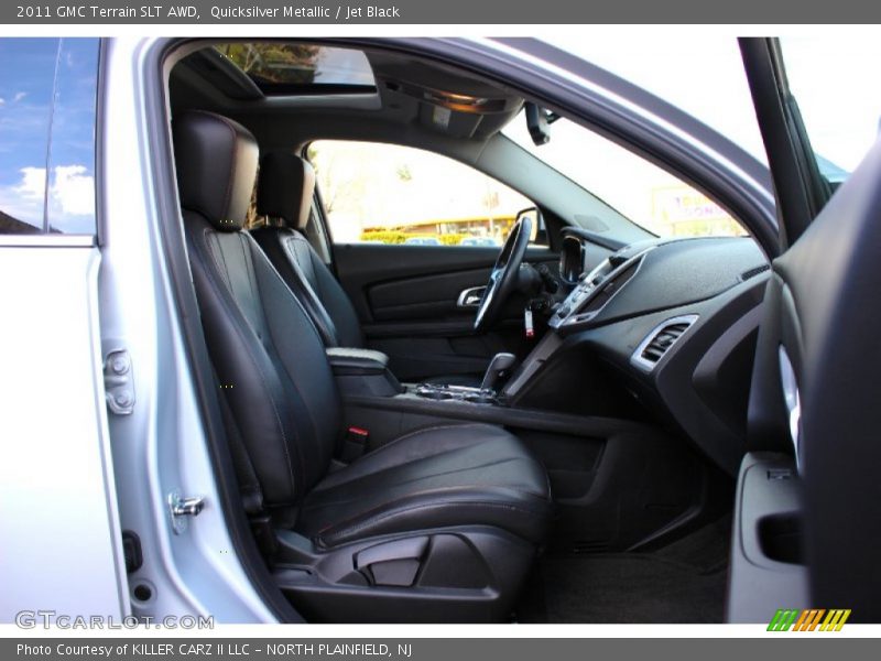 Quicksilver Metallic / Jet Black 2011 GMC Terrain SLT AWD