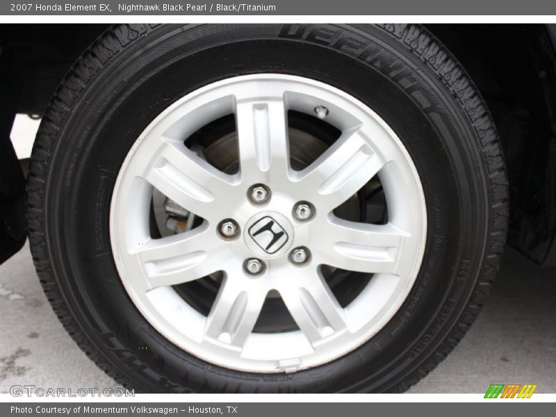 Nighthawk Black Pearl / Black/Titanium 2007 Honda Element EX