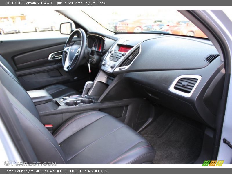 Quicksilver Metallic / Jet Black 2011 GMC Terrain SLT AWD