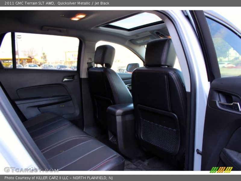 Quicksilver Metallic / Jet Black 2011 GMC Terrain SLT AWD