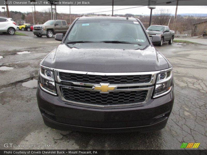 Sable Metallic / Jet Black 2015 Chevrolet Tahoe LT 4WD