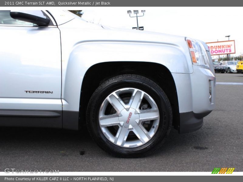 Quicksilver Metallic / Jet Black 2011 GMC Terrain SLT AWD