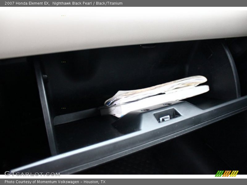 Nighthawk Black Pearl / Black/Titanium 2007 Honda Element EX