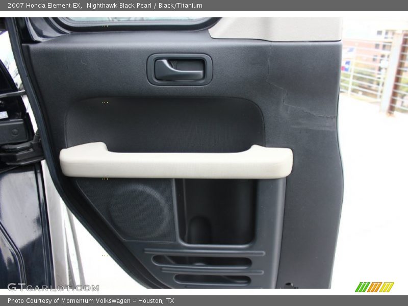 Nighthawk Black Pearl / Black/Titanium 2007 Honda Element EX