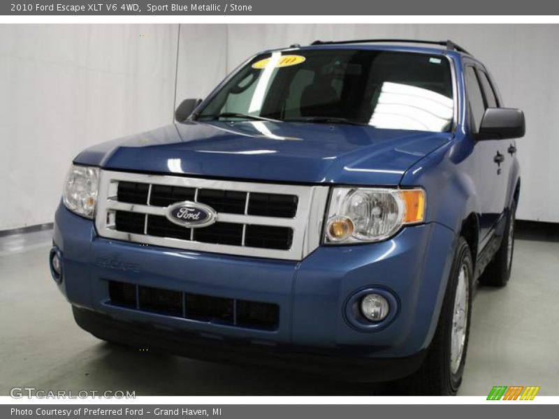 Sport Blue Metallic / Stone 2010 Ford Escape XLT V6 4WD