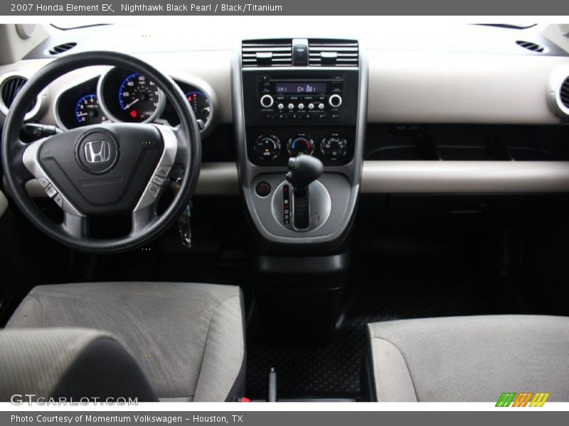 Nighthawk Black Pearl / Black/Titanium 2007 Honda Element EX