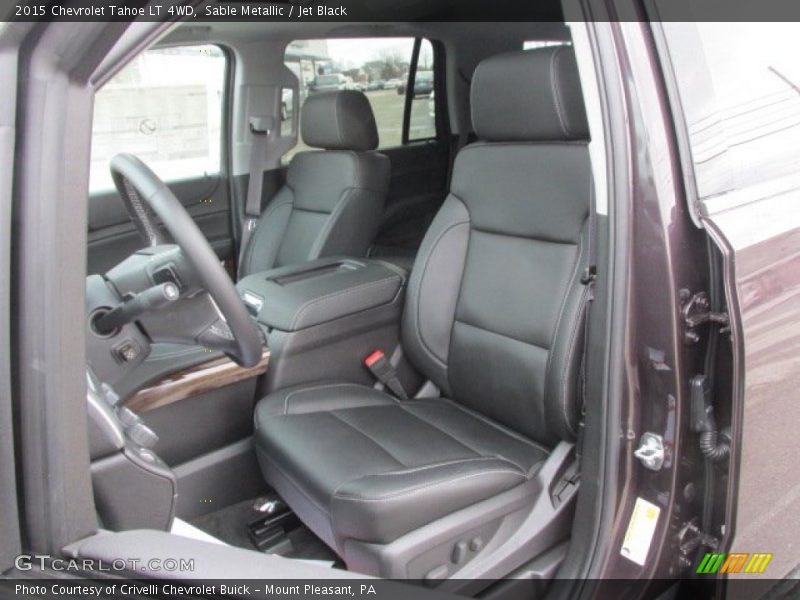 Sable Metallic / Jet Black 2015 Chevrolet Tahoe LT 4WD