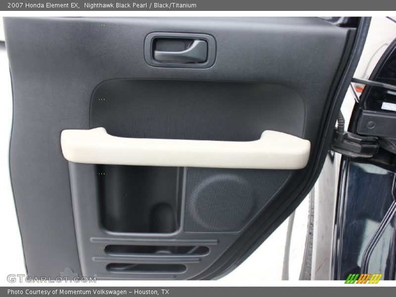 Nighthawk Black Pearl / Black/Titanium 2007 Honda Element EX
