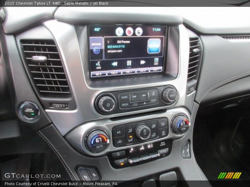 Sable Metallic / Jet Black 2015 Chevrolet Tahoe LT 4WD