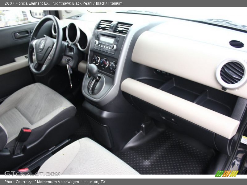 Nighthawk Black Pearl / Black/Titanium 2007 Honda Element EX