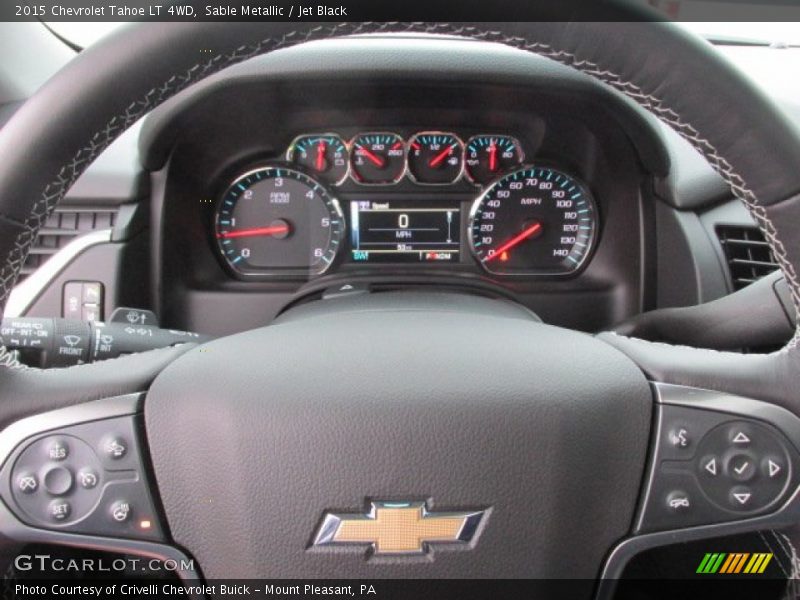 Sable Metallic / Jet Black 2015 Chevrolet Tahoe LT 4WD