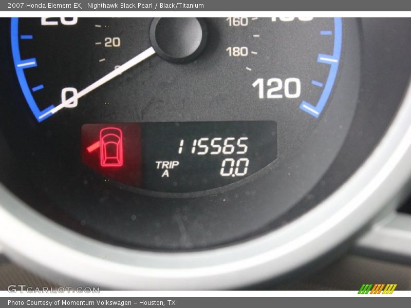 Nighthawk Black Pearl / Black/Titanium 2007 Honda Element EX