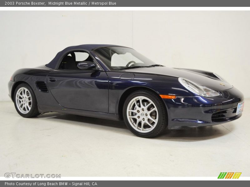 Midnight Blue Metallic / Metropol Blue 2003 Porsche Boxster