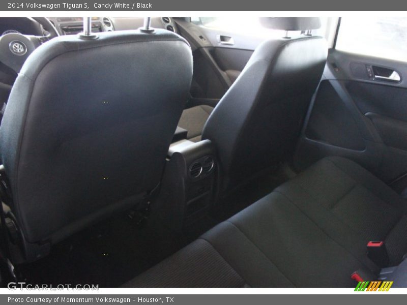 Candy White / Black 2014 Volkswagen Tiguan S