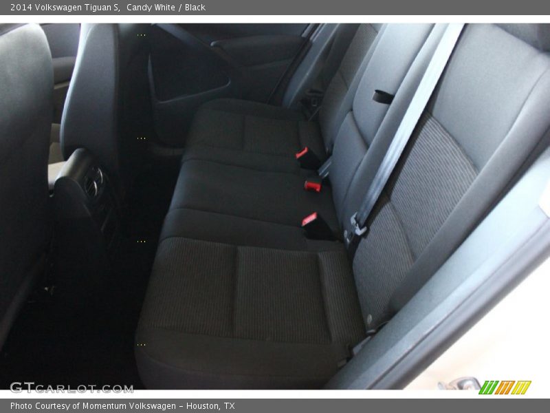 Candy White / Black 2014 Volkswagen Tiguan S