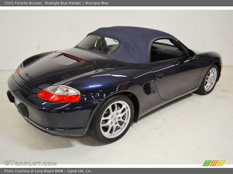Midnight Blue Metallic / Metropol Blue 2003 Porsche Boxster