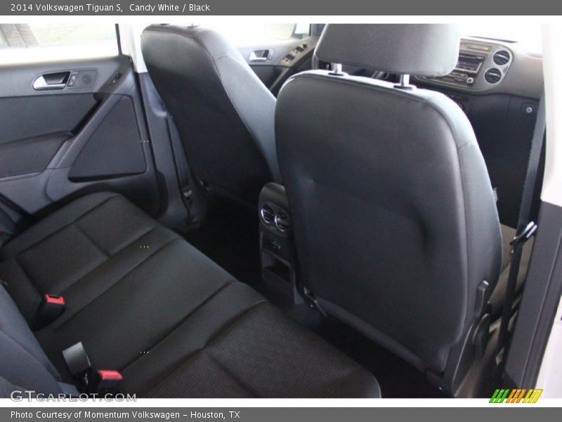 Candy White / Black 2014 Volkswagen Tiguan S