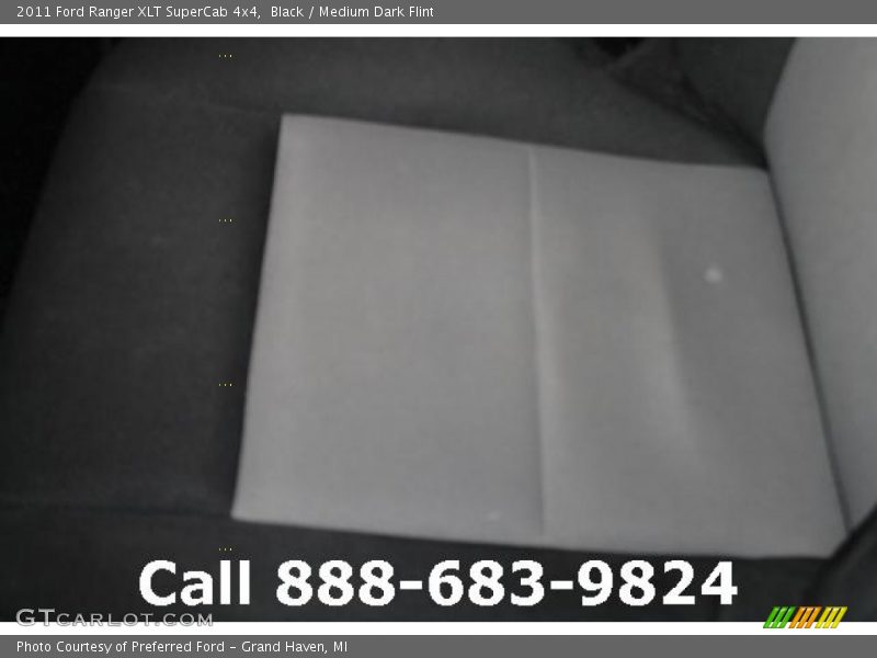Black / Medium Dark Flint 2011 Ford Ranger XLT SuperCab 4x4
