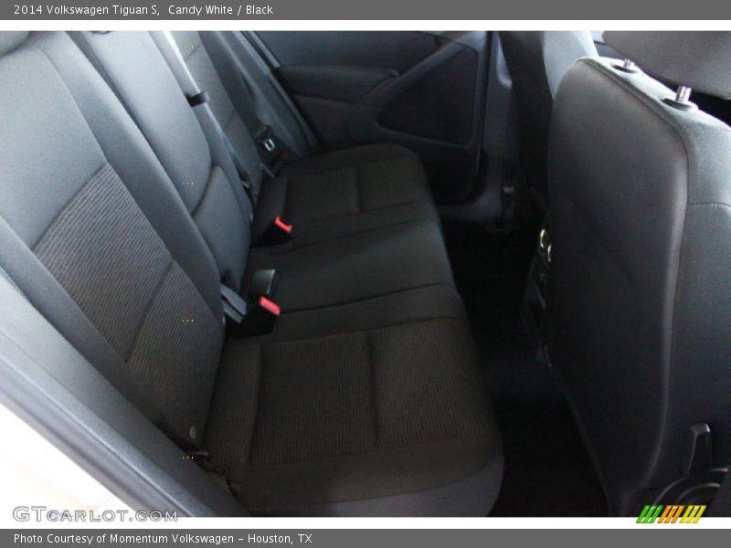 Candy White / Black 2014 Volkswagen Tiguan S